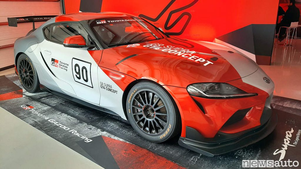 La versione da gara della Toyota GR Supra realizzata dalla Gozoo Racing