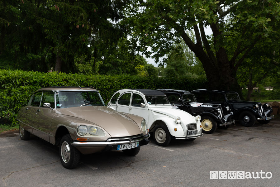 Auto storiche Citroën: DS19, 2CV e Traction Avant