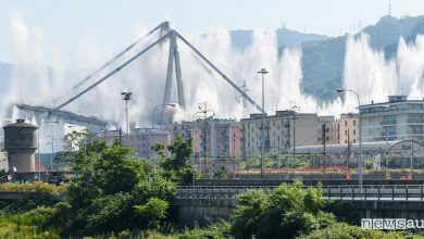 VIDEO demolizione Ponte Morandi di Genova