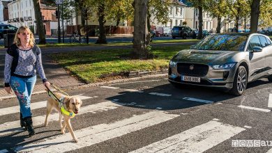 Rumore auto elettriche AVAS Jaguar I-Pace