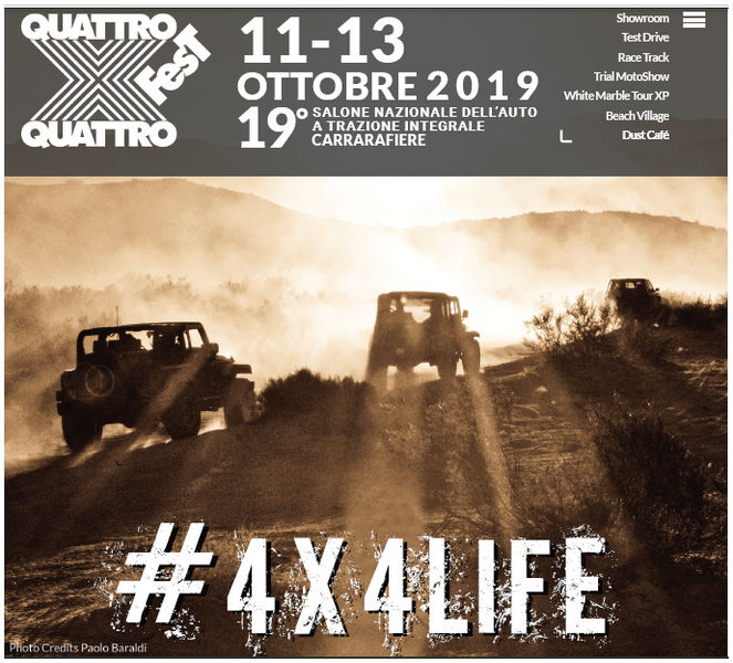 Locandina Carrara 4x4 Fest 2019