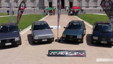 Raduno Fiat Uno Turbo Reggia di Caserta 2019