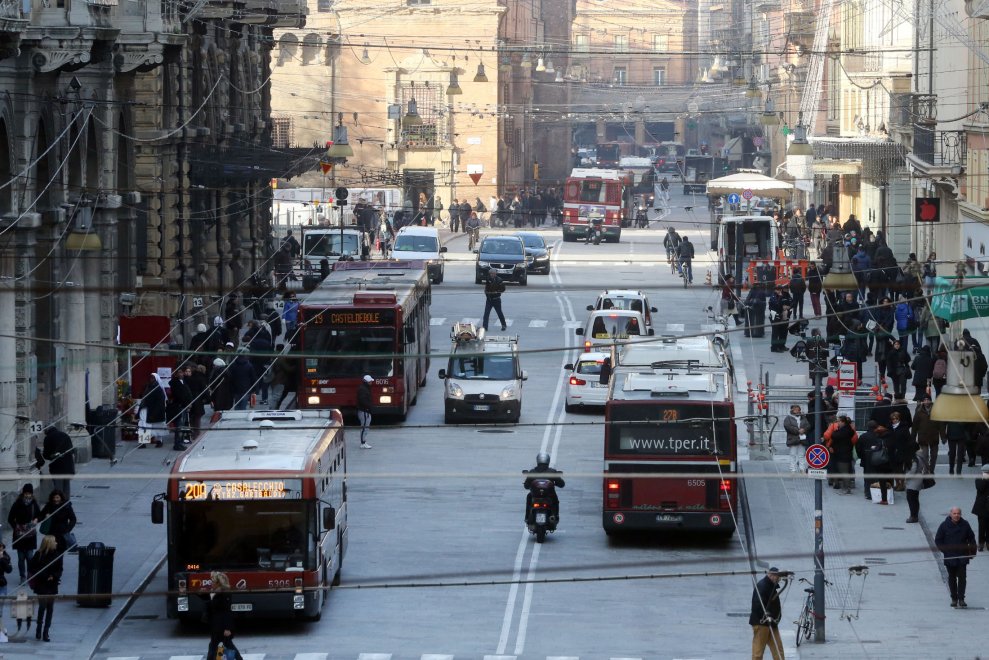 Blocco traffico bologna