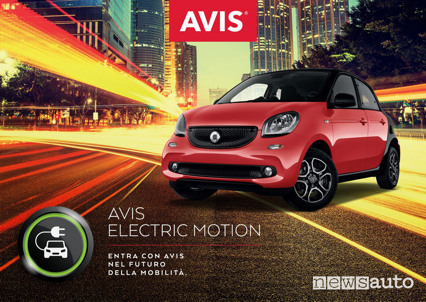 Avis Electric Motion Noleggio auto elettriche a Roma e Milano