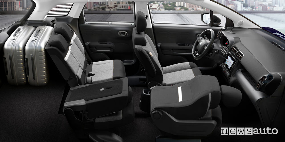 Citroën C3 Aircross Origins abitacolo