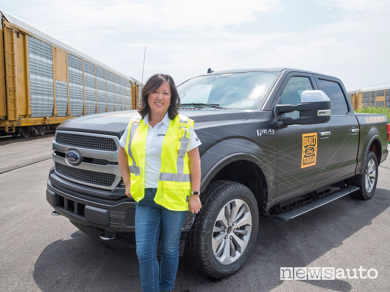 Linda Zhang capo del progetto Ford F-150 pick-up elettrico