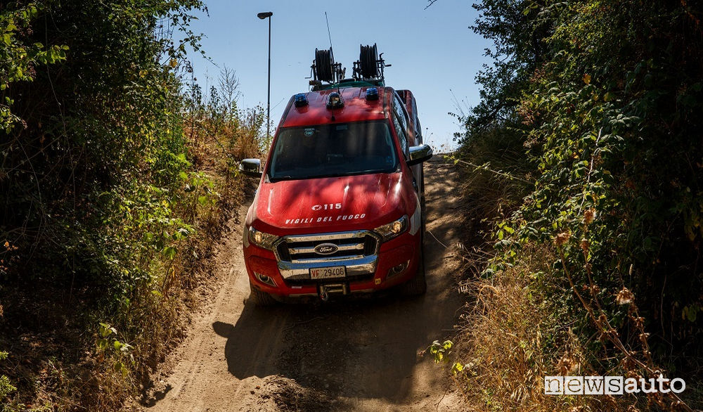 Ford Ranger pick-up ai Vigili del Fuoco