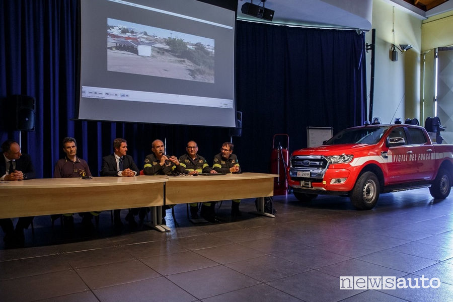Ford Ranger pick-up Vigili del Fuoco
