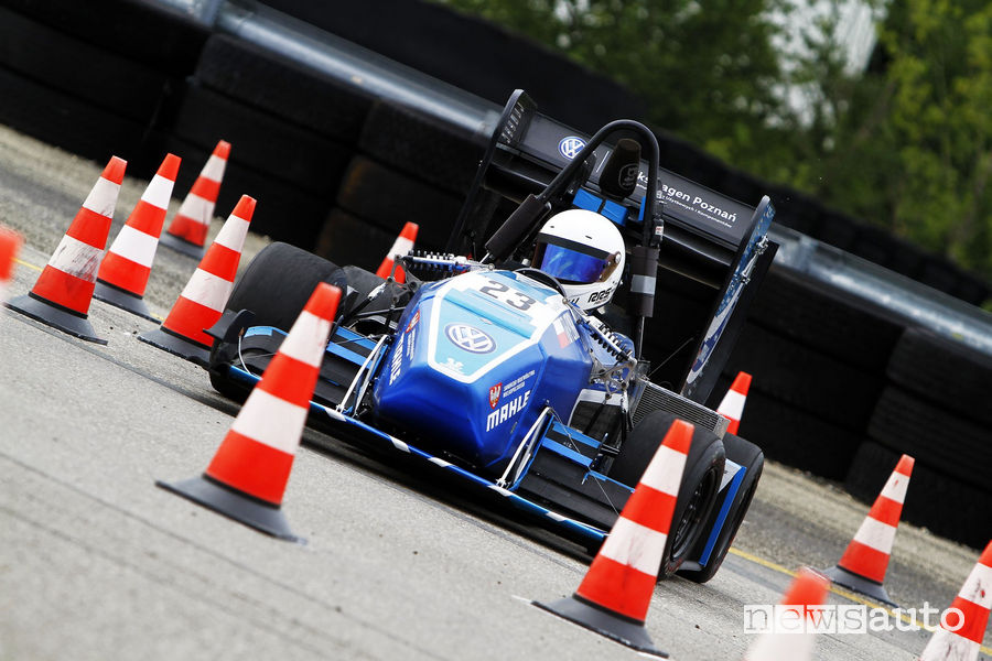 Prova endurance Formula SAE Italy 2019 sulla pista di Varano de’ Melegari