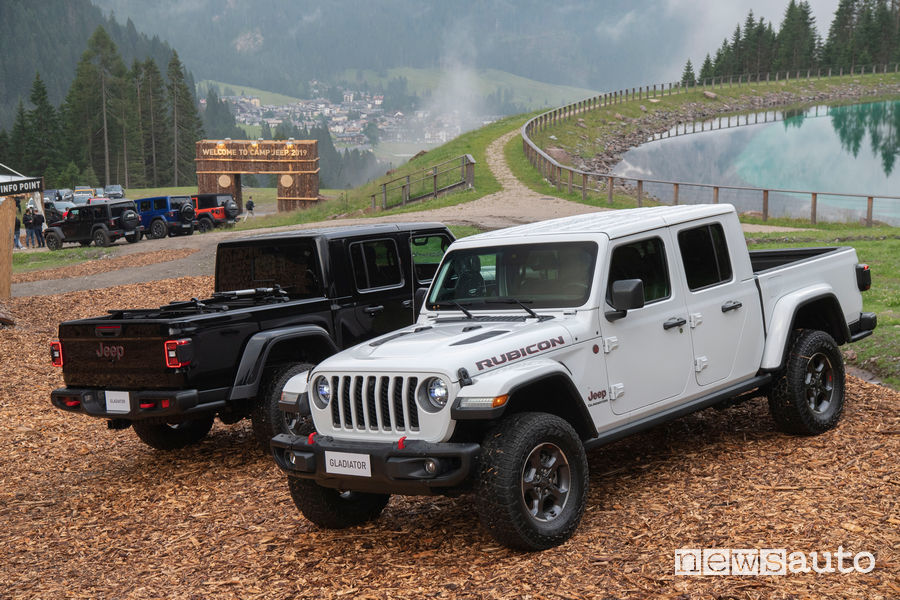 Jeep Gladiator Rubicon al Camp Jeep 2019