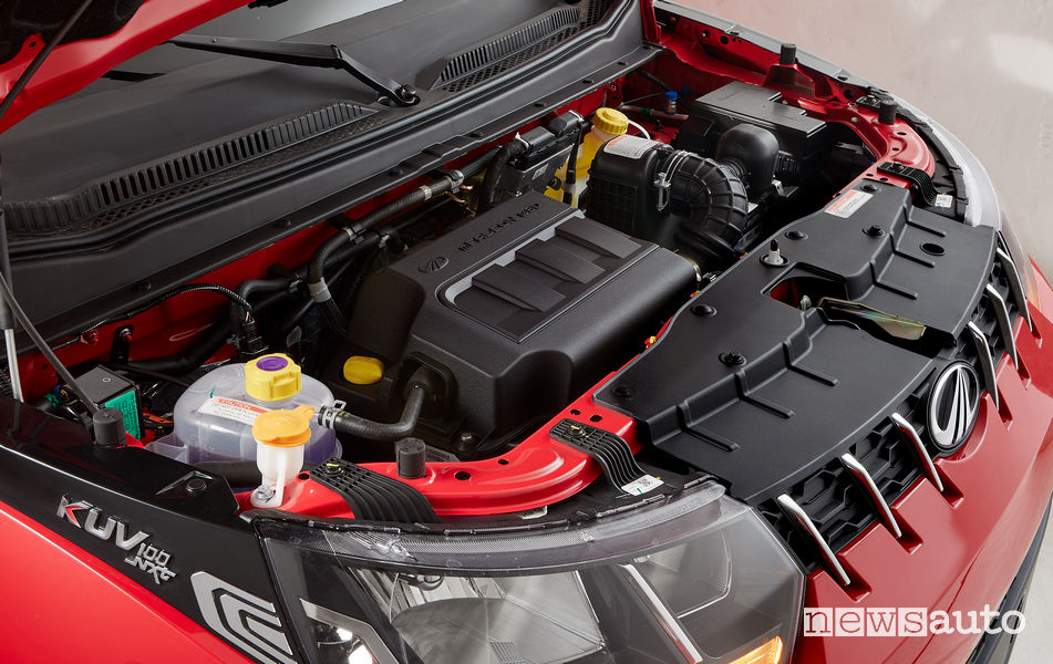 Mahindra KUV100 NXT vano motore