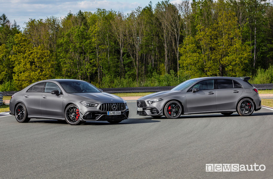 Mercedes-AMG A 45 S 4MATIC+ e CLA 45 S 4MATIC+