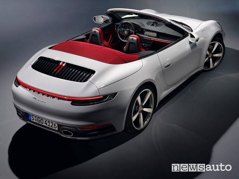 Porsche 911 Carrera Cabriolet vista posteriore