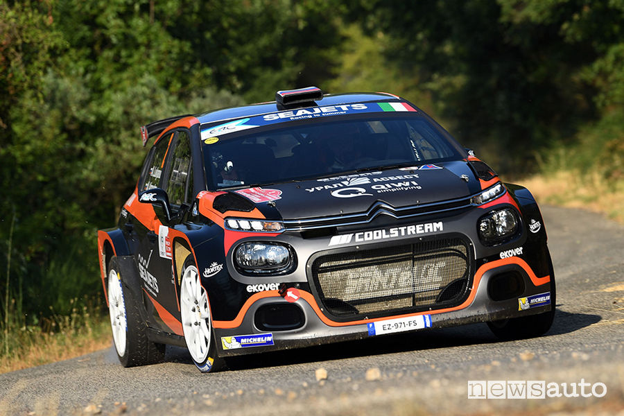 Rally di Roma Capitale 2019 Citroën C3 R5 Lukyanuk/Anautov