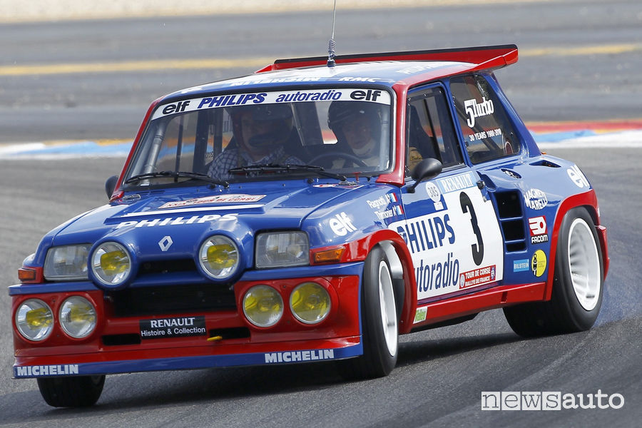 Renault 5 Turbo Maxi 1985 drift