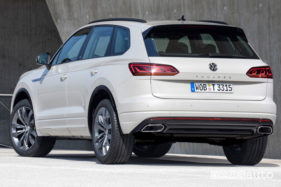Volkswagen Touareg ONE Million vista posteriore
