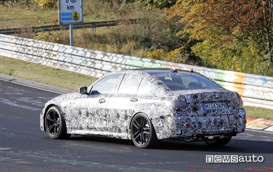 Foto spia della BMW M3 Pure