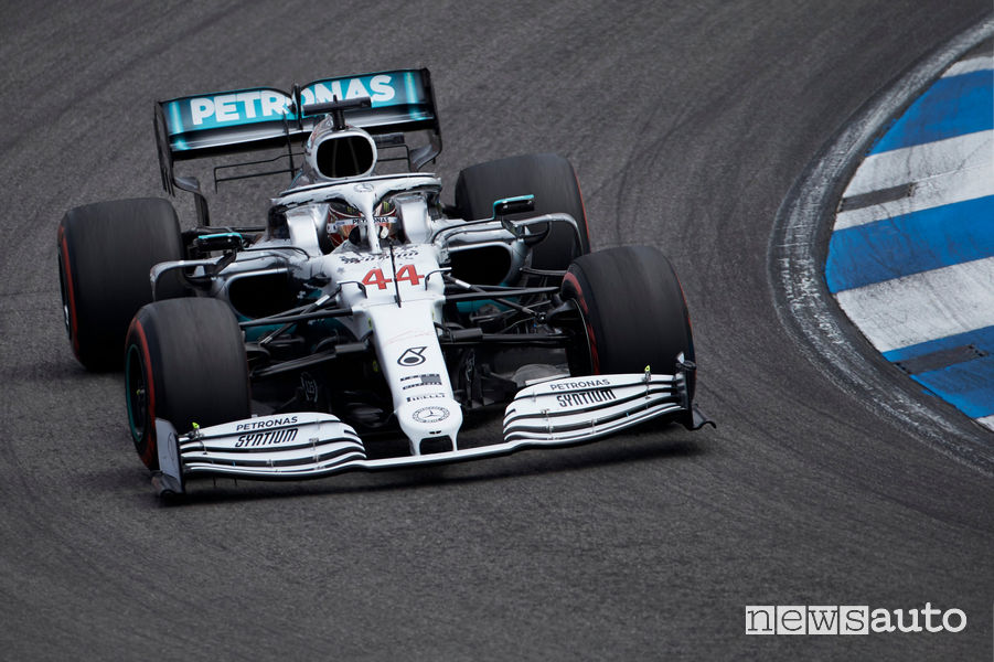 Lewis Hamilton pole position Gp Germania 2019