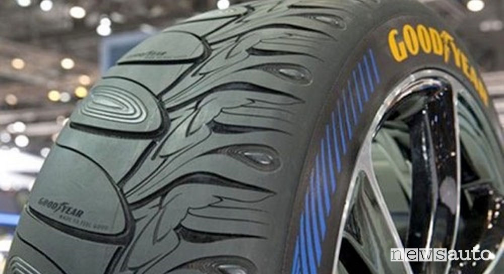 Goodyear test pneumatici nello spazio