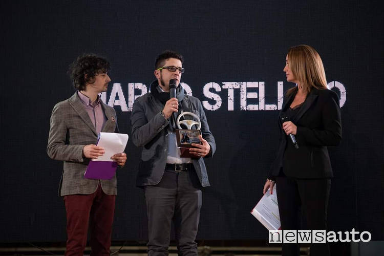pilota auto drift marco stellino premiazione aci