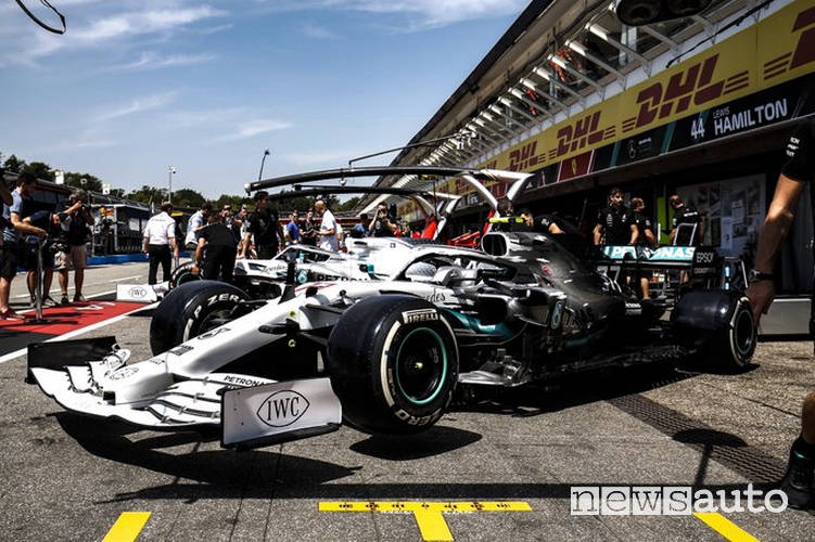Nuova livrea Mercedes F1
