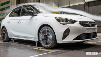 Aerodinamica nuova Opel Corsa 2019