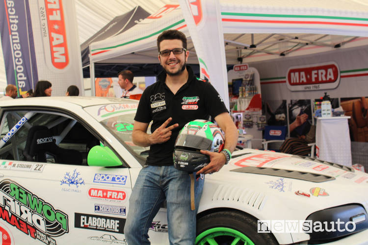 marco stellino pilota drift svela a newsauto come diventare pilota drifting