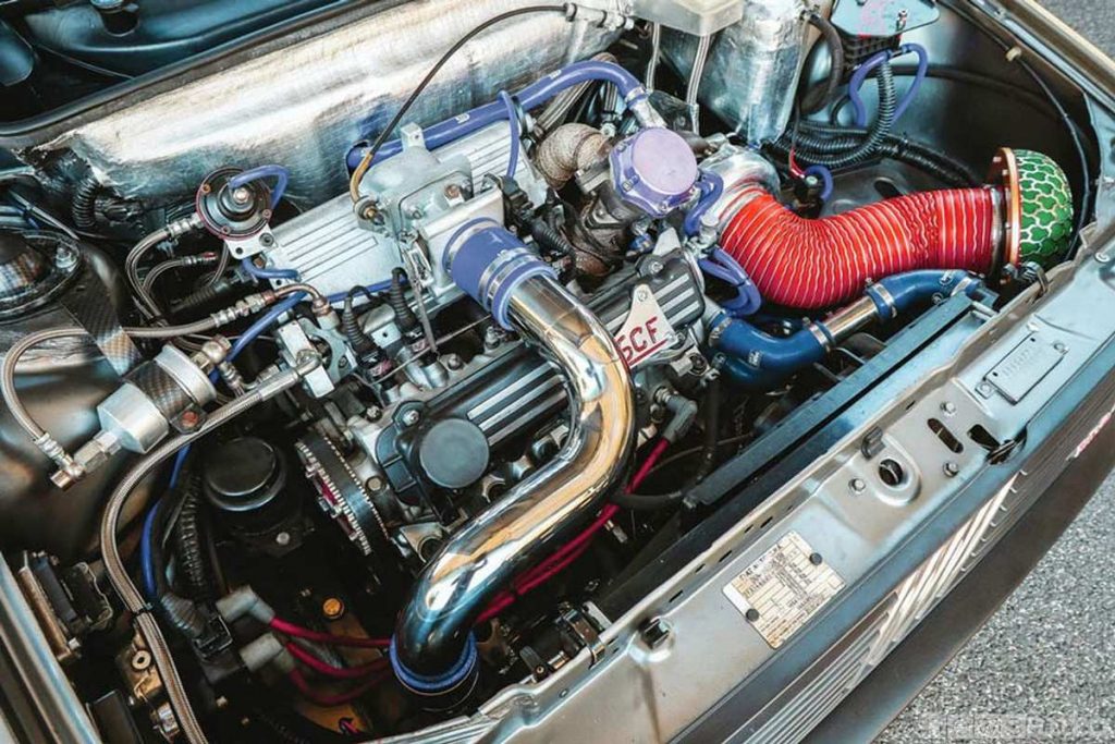 Motore Fiat Uno Turbo elaborato
