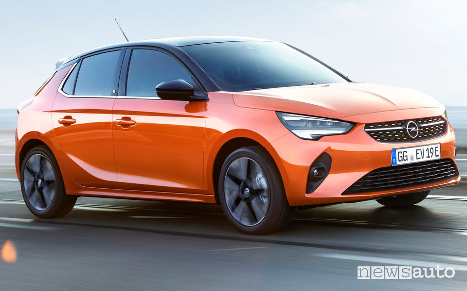 Opel Corsa-e elettrica al Salone di Francoforte 2019