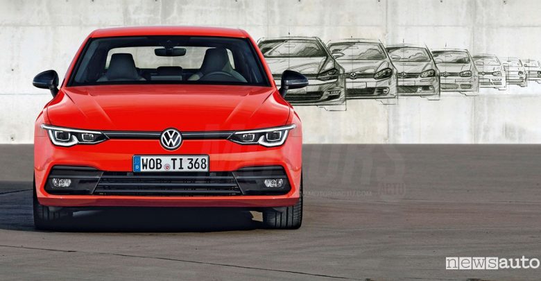 Nuova Volkswagen Golf 8