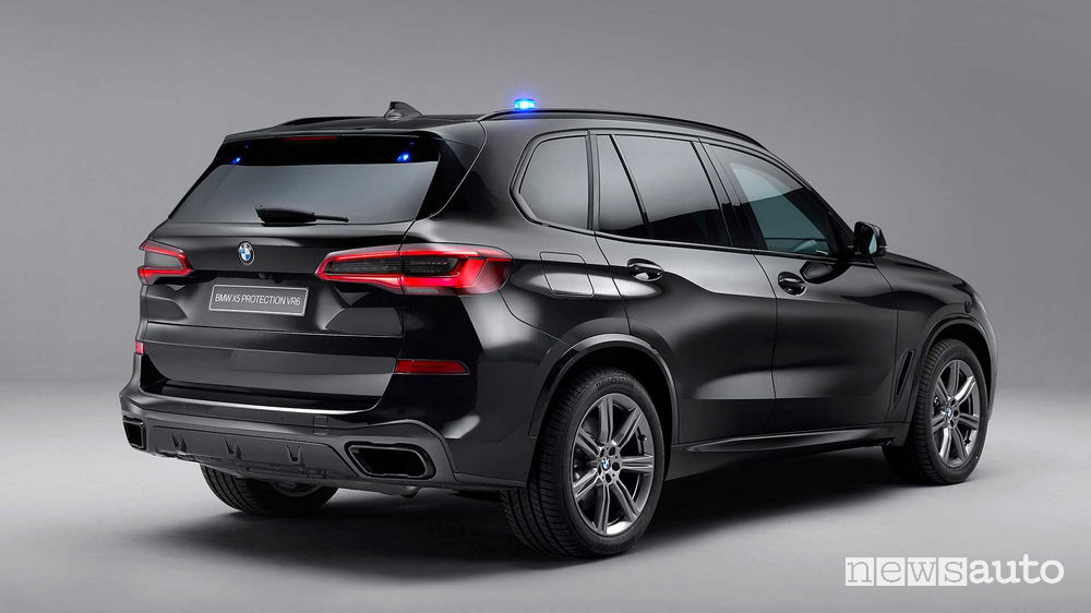 BMW X5 Protection VR6 vista posteriore
