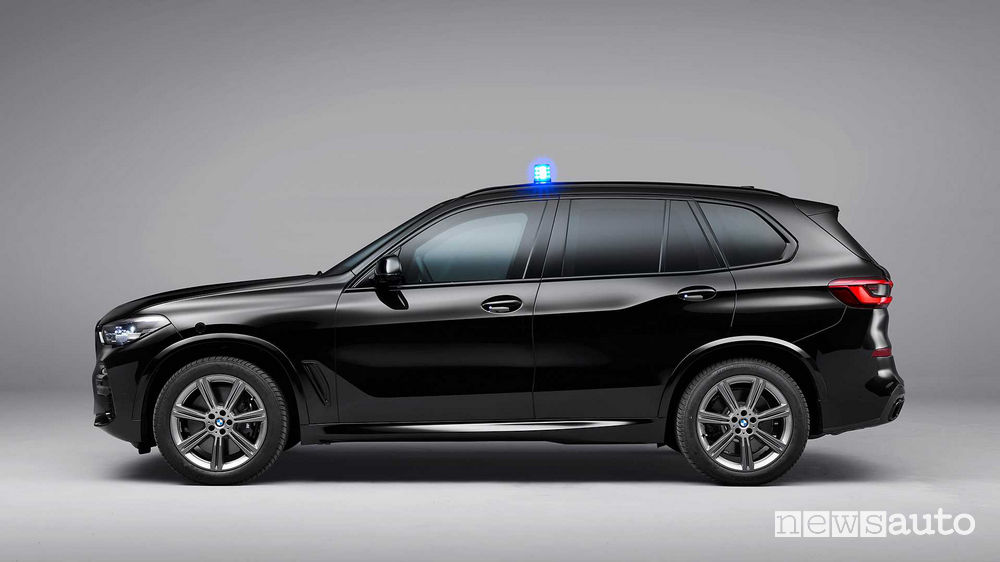 BMW X5 Protection VR6 vista laterale