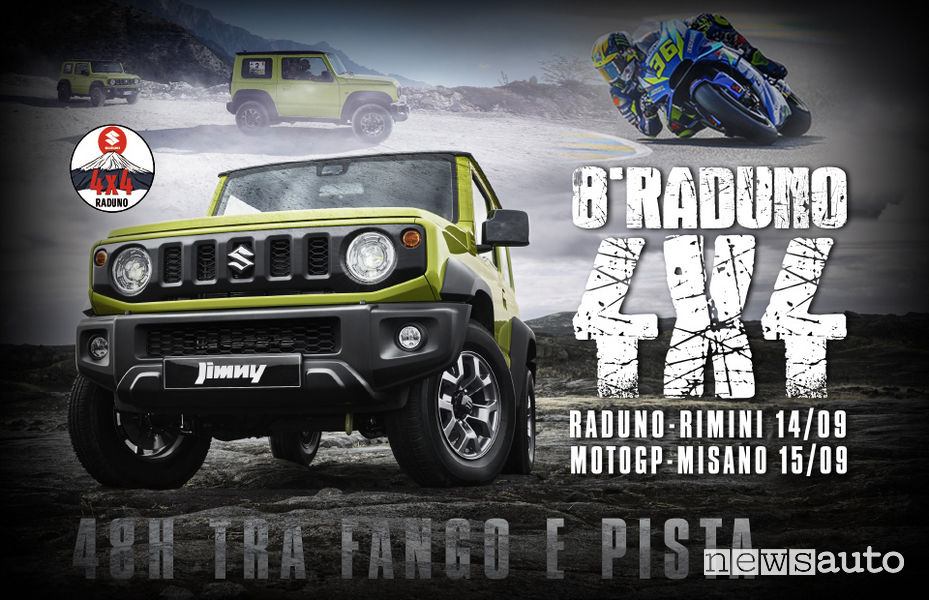 Locandina Raduno Suzuki 2019 sulla Riviera Romagnola