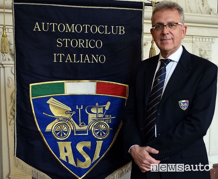 Alberto Scuro, presidente dell’Automotoclub Storico Italiano