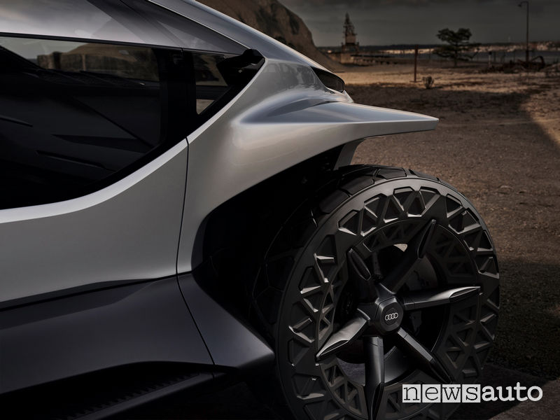 Ruote di grandi dimensioni Audi AI:TRAIL concept