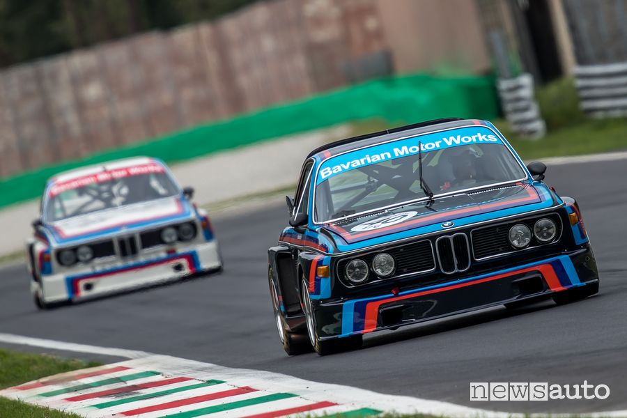 BMW 3.0 CSL gare auto storiche Monza Historic 2019