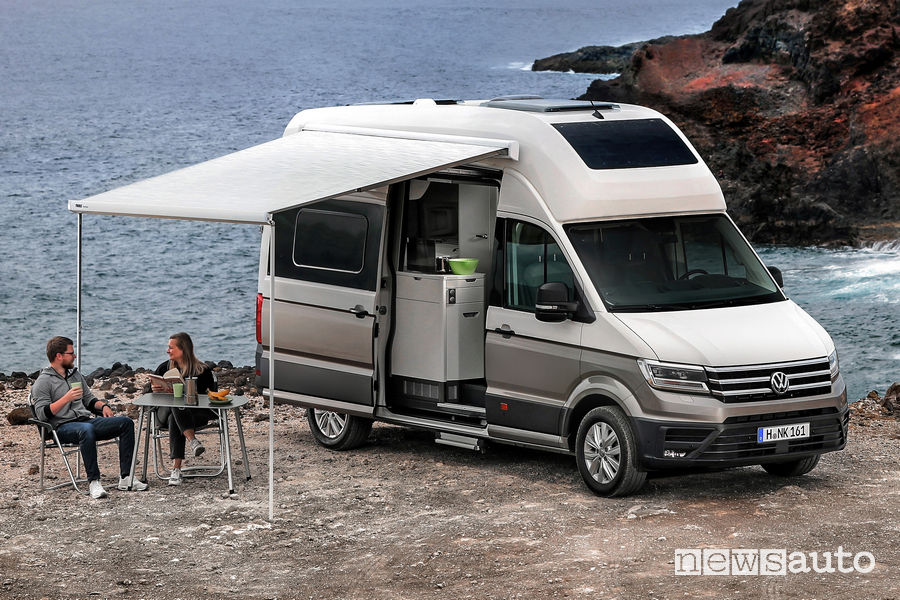 Equipaggiamento da campeggio Volkswagen Grand California