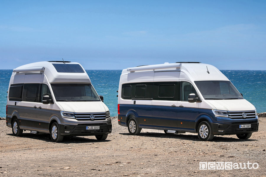 Camper Volkswagen Grand California misure 600 e 680