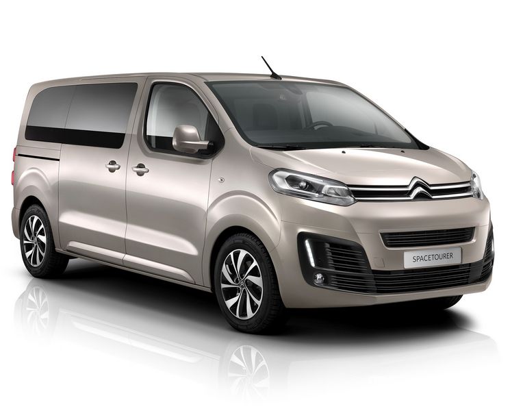 Frontale, cerchi in lega Citroën SpaceTourer