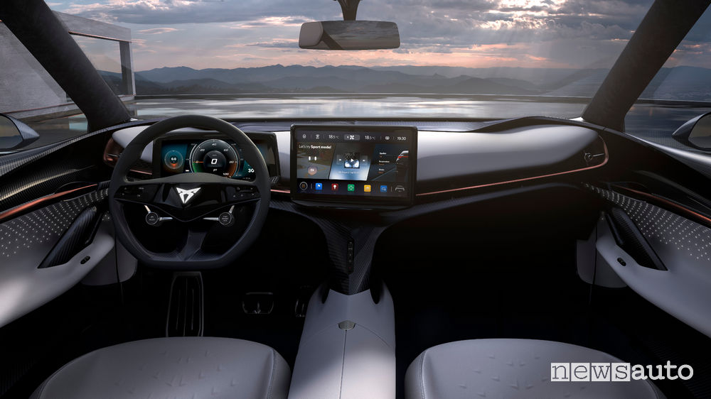 Cupra Tavascan Concept plancia strumenti