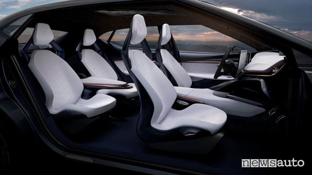 Cupra Tavascan Concept abitacolo
