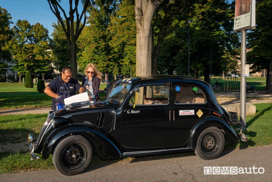 Fiat 508 C del 1939 Moceri/Bottini al Gp Nuvolari 2019
