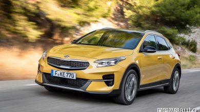 Kia Xceed vista frontale