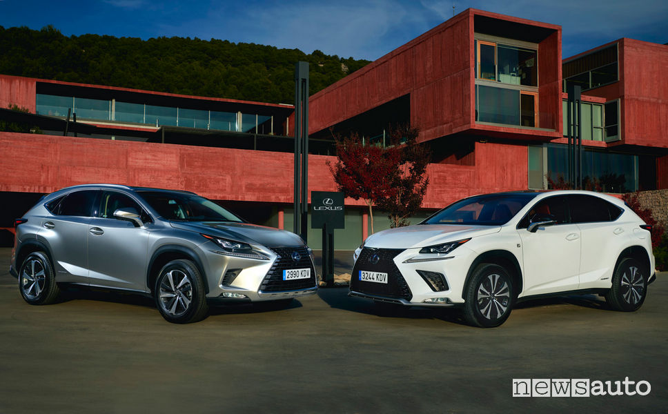 Lexus NX Luxury e NX F Sport