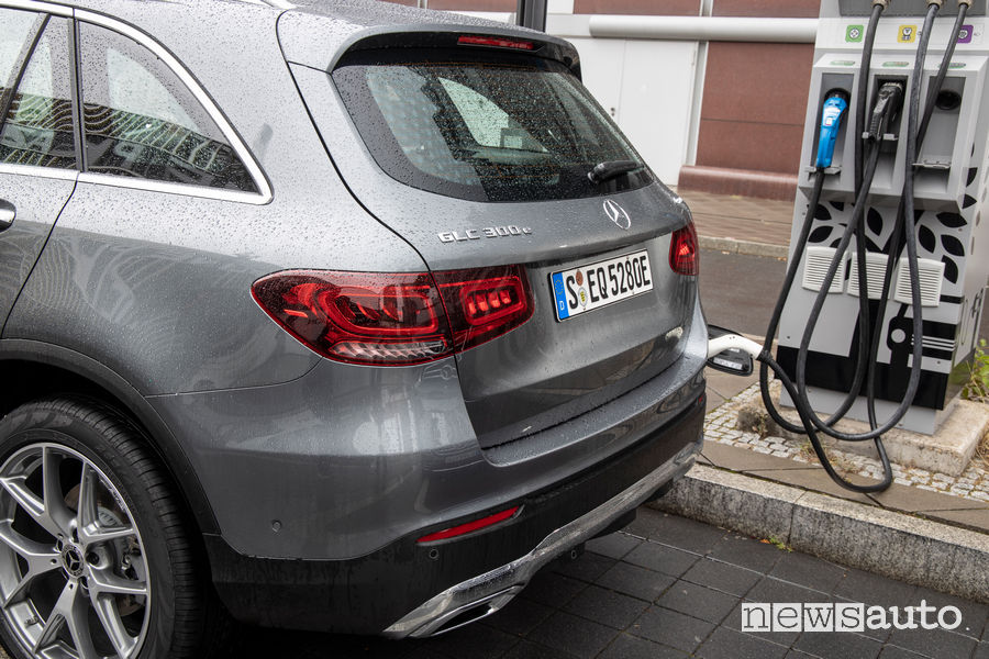 Ricarica Mercedes GLC 300 e 4MATIC
