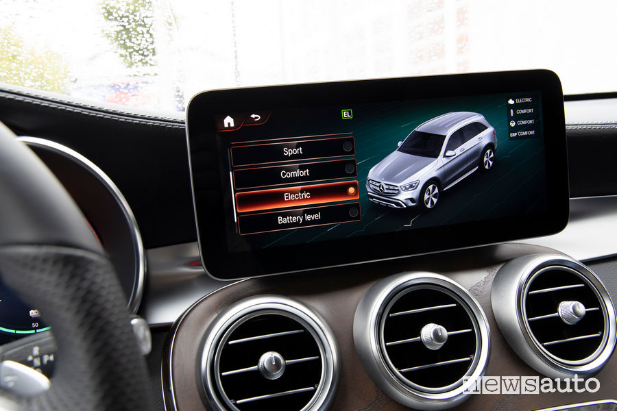 Modalità di guida Electric Mercedes GLC 300 e 4MATIC