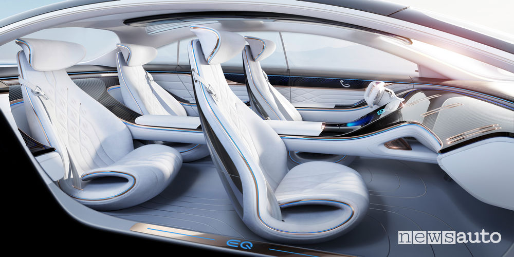 Abitacolo Mercedes-Benz VISION EQS
