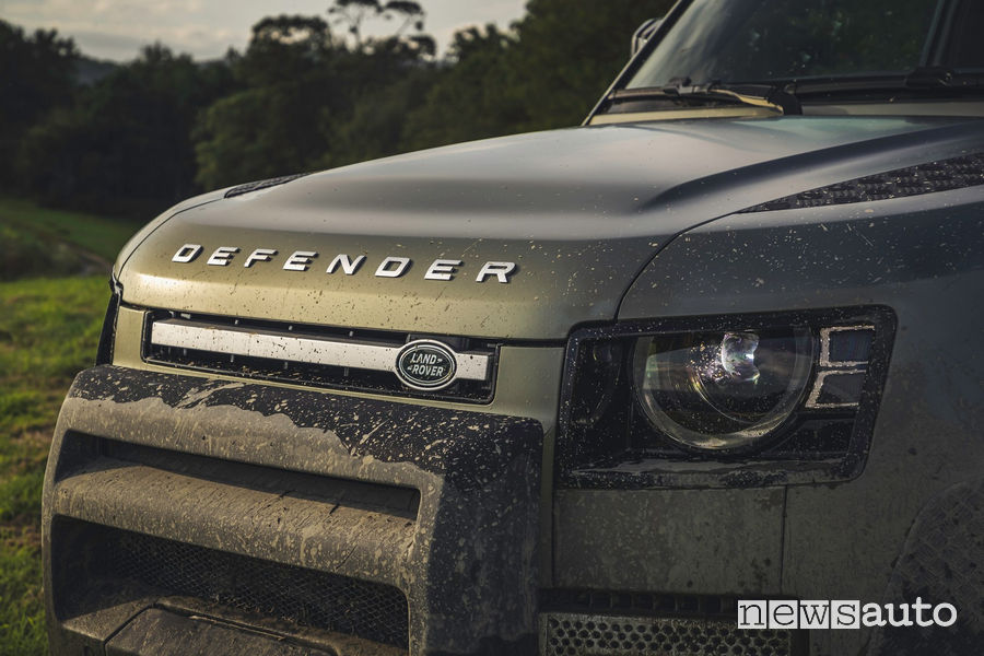 Mascherina uso gravoso nuovo Land Rover Defender 2020