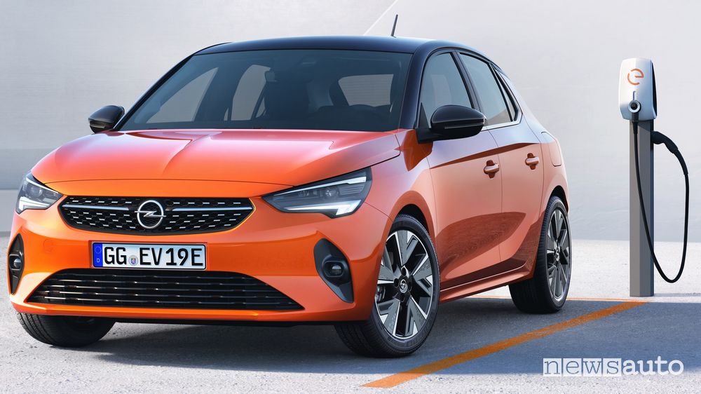 Ricarica wallbox Opel Corsa-e