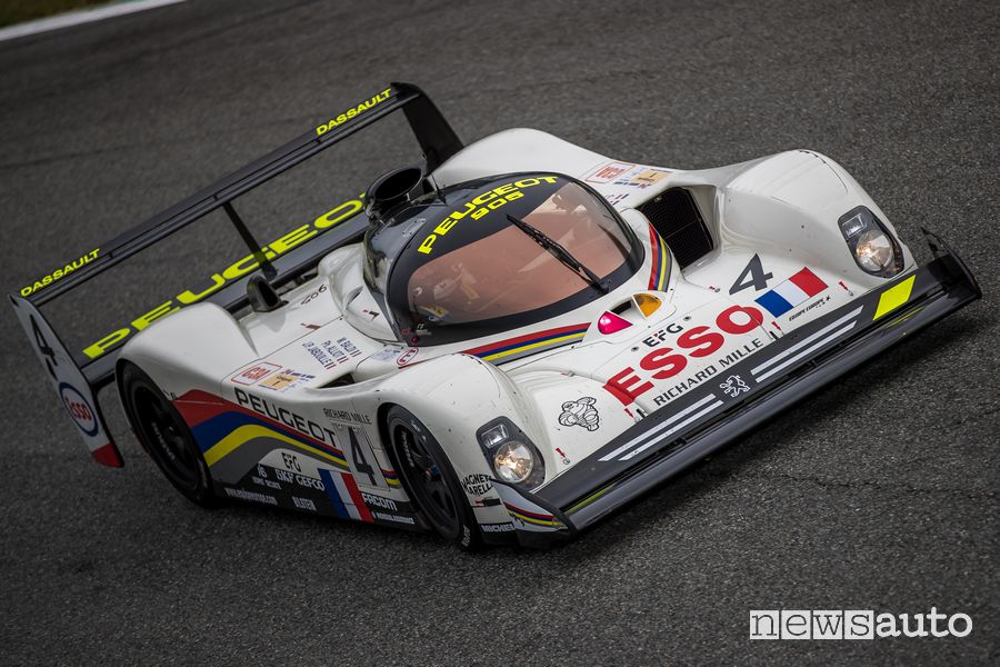 Peugeot 905 1993 gare auto storiche Monza Historic 2019